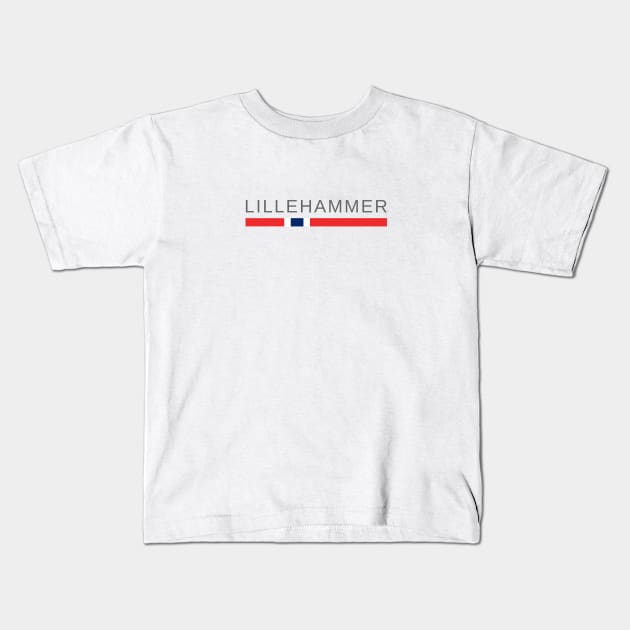 Lillehammer Norway Kids T-Shirt by tshirtsnorway